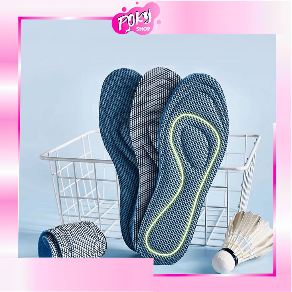 Jual POKY - 6635 Insole Busa Sepatu / Alas Kaki Breathable / Satu ...