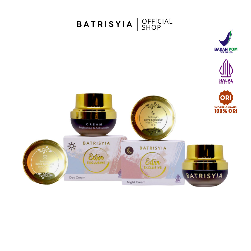 Jual BATRISYIA Extra Exclusive Cream Day & Night | Shopee Indonesia
