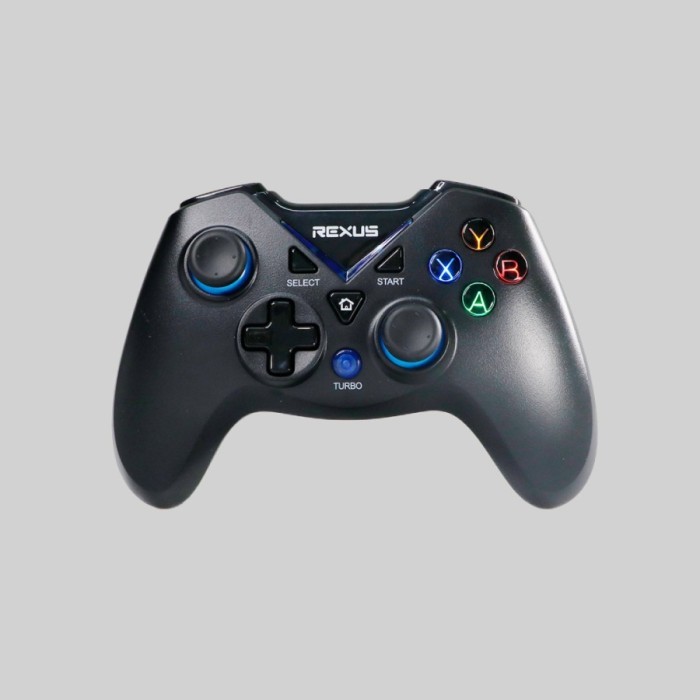 Jual REXUS GLADIUS GX100 WIRELESS GAMEPAD Joystick Controller PC/ PS ...
