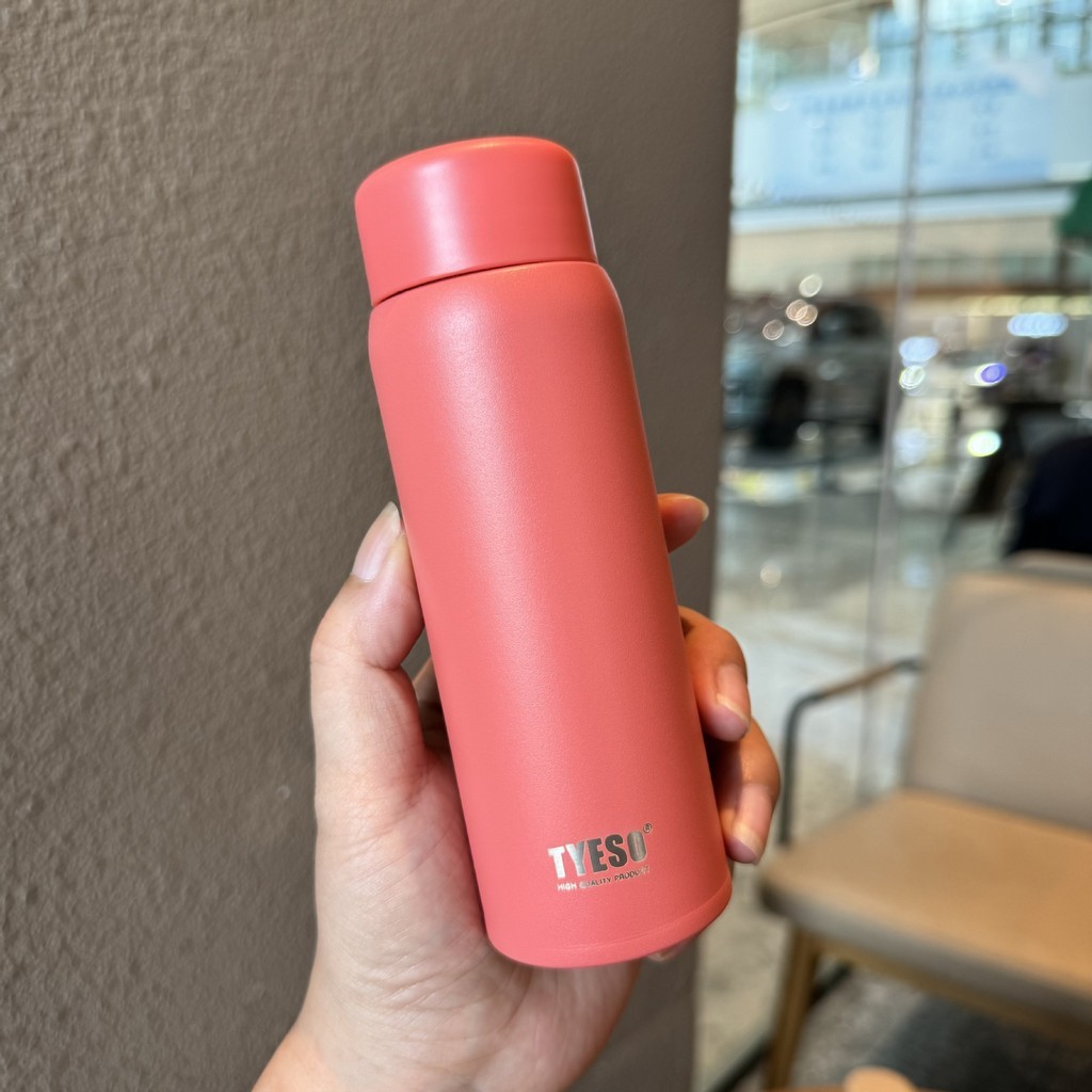Small Flask With Cup Tyeso Mini Double Stainless Steel Vacuum Flask  Portable Cute Pocket Coffee Tea Thermal Bottle Travel Tumbler