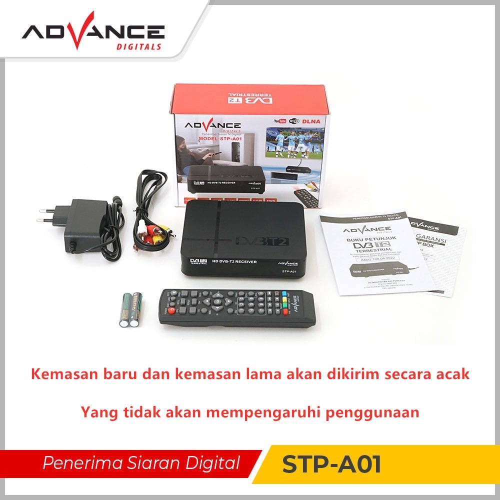 Jual Garansi 1 TahunAdvance STP A01 Set Top Box TV Digital Receiver