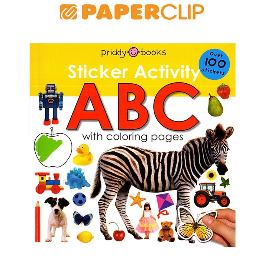 Jual STICKER ACTIVITY ABC WITH COLORING PAGES | Shopee Indonesia