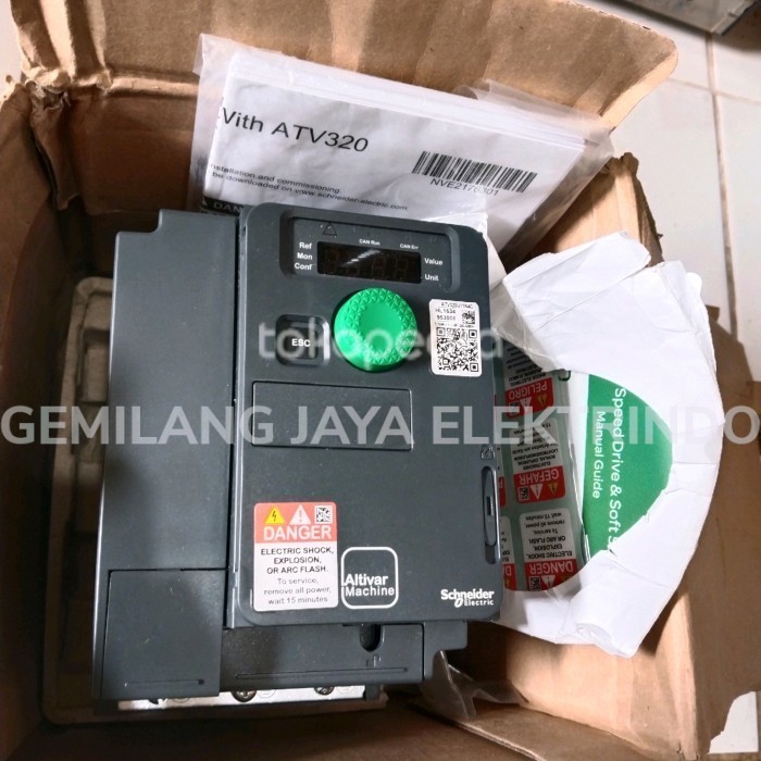 Jual SCHNEIDER ATV320U11N4C / INVERTER SCHNEIDER 1.1KW 3PHASE 380V ...