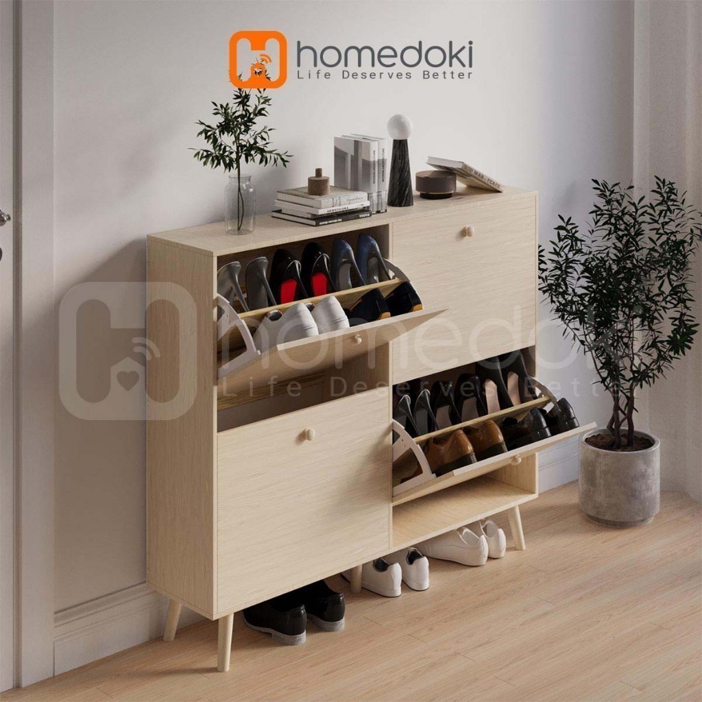 Jual Homedoki Rak Sepatu / Lemari Sepatu / Rak Susun / Rak Sepatu Susun ...