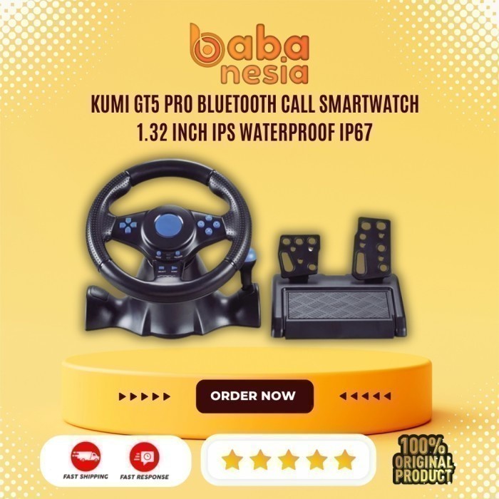 Jual DATA FROG GT-V7 Game Steering Wheel Racing 7 in 1 - Stir Game ...