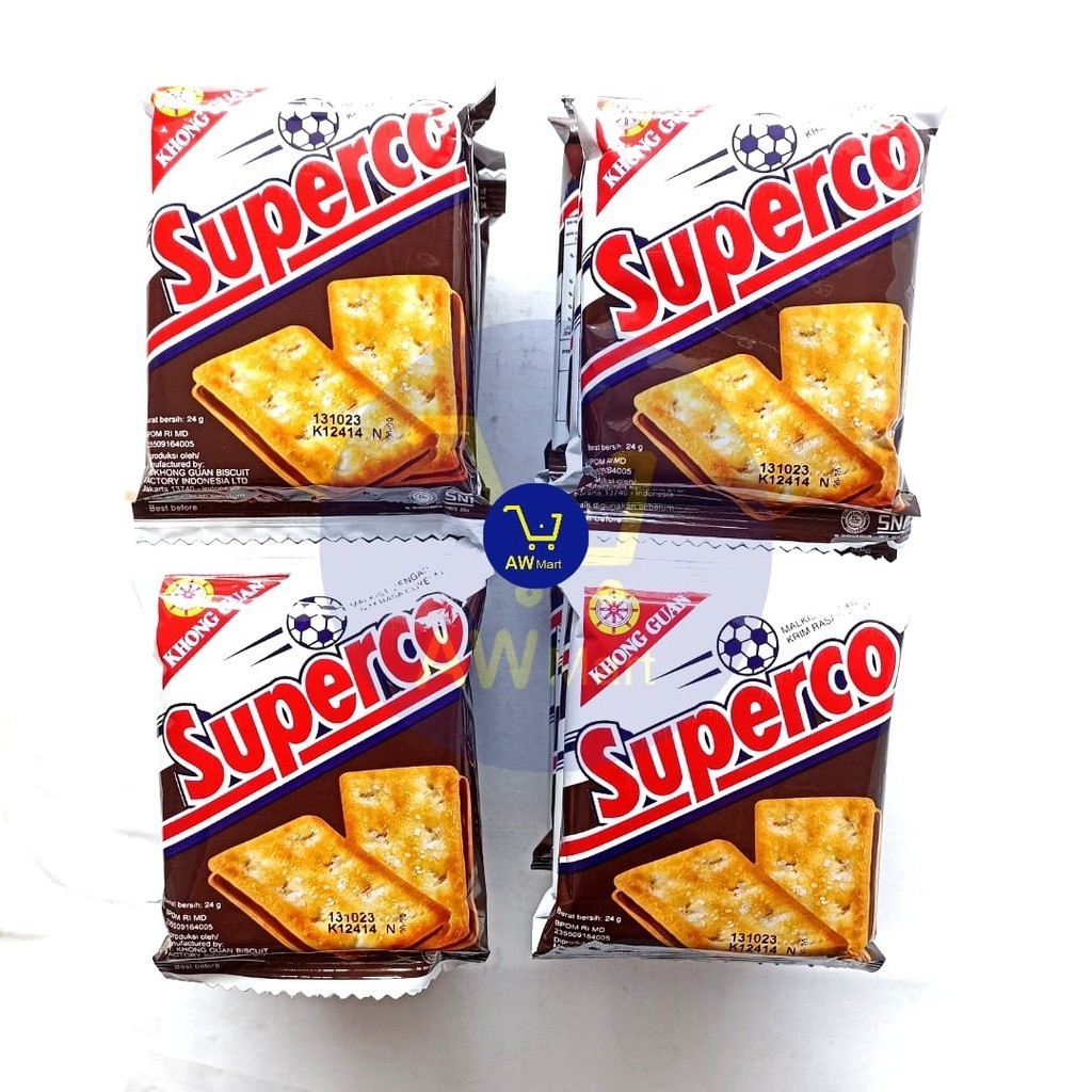 Jual SUPERCO RENCENG ( ISI 10 SACHET X 24 GRAM ) - BISKUIT SUPERCO ...