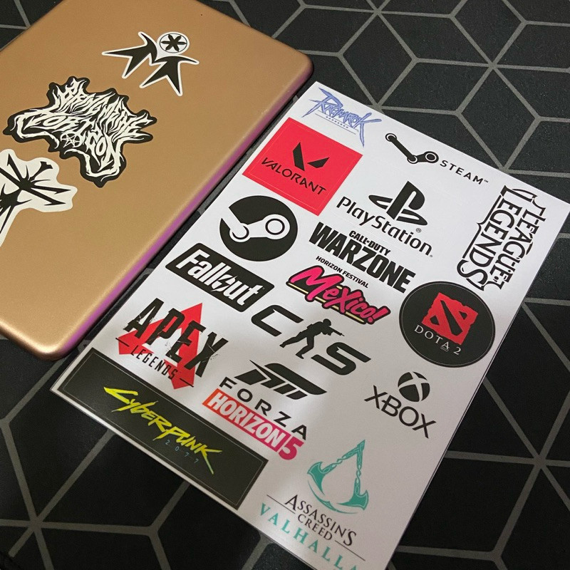 Jual Sticker game Valorant apex dota CS 2 || stiker aesthetic game xbox ...