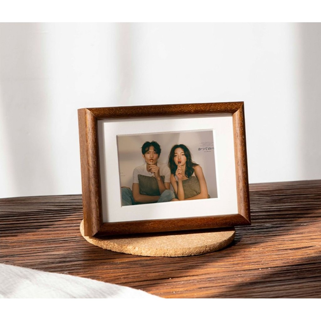 Jual 2 UKURAN Muji Inspired Bingkai kayu Wooden Frame Minimalis ...