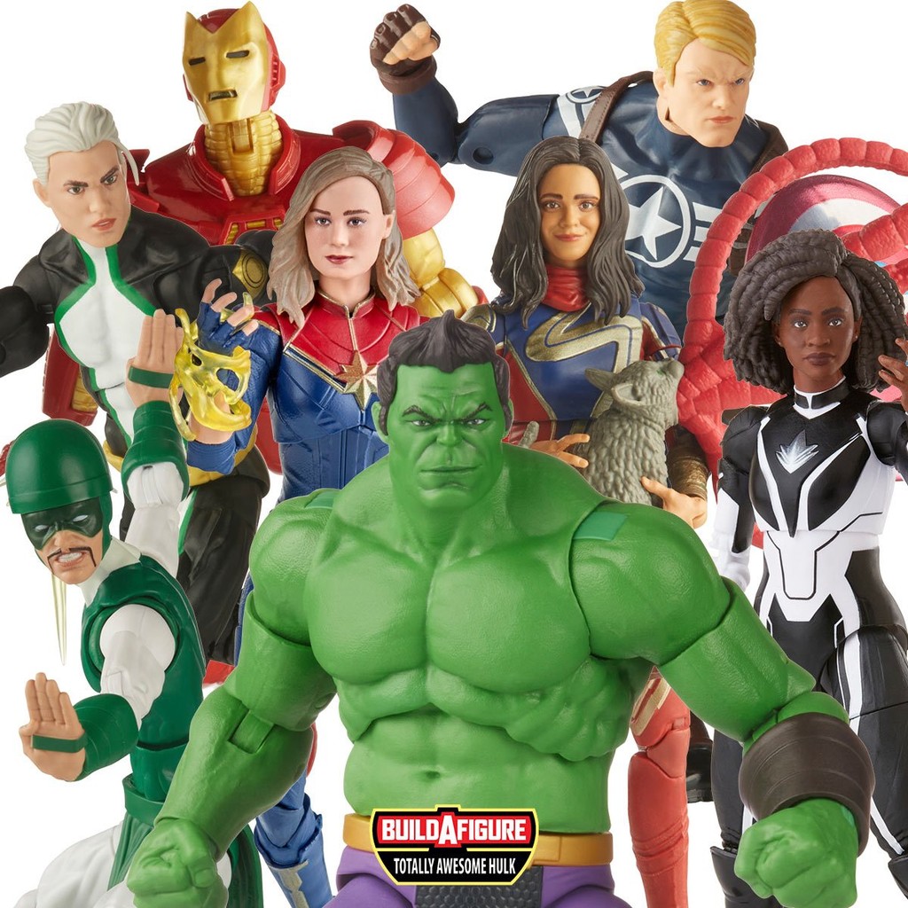 Jual Marvel Legends Captain Marvel Ms Marvel Marvel Boy Photon Karnak ...