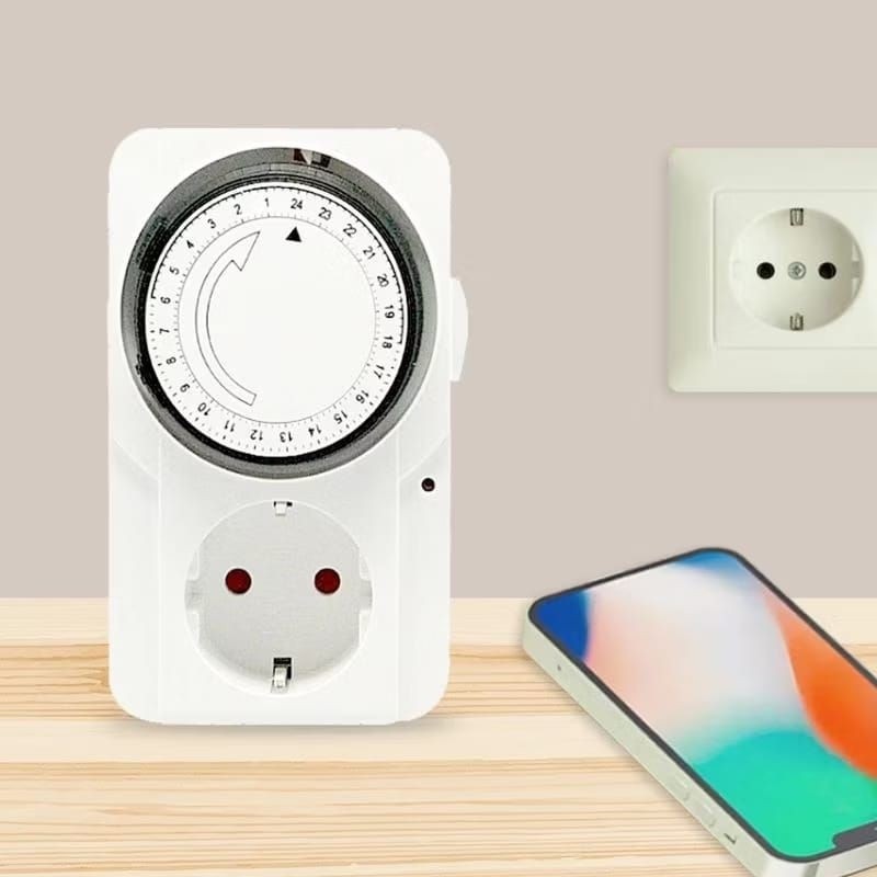 Jual Timer Stop kontak steker On Off Otomatis | Shopee Indonesia