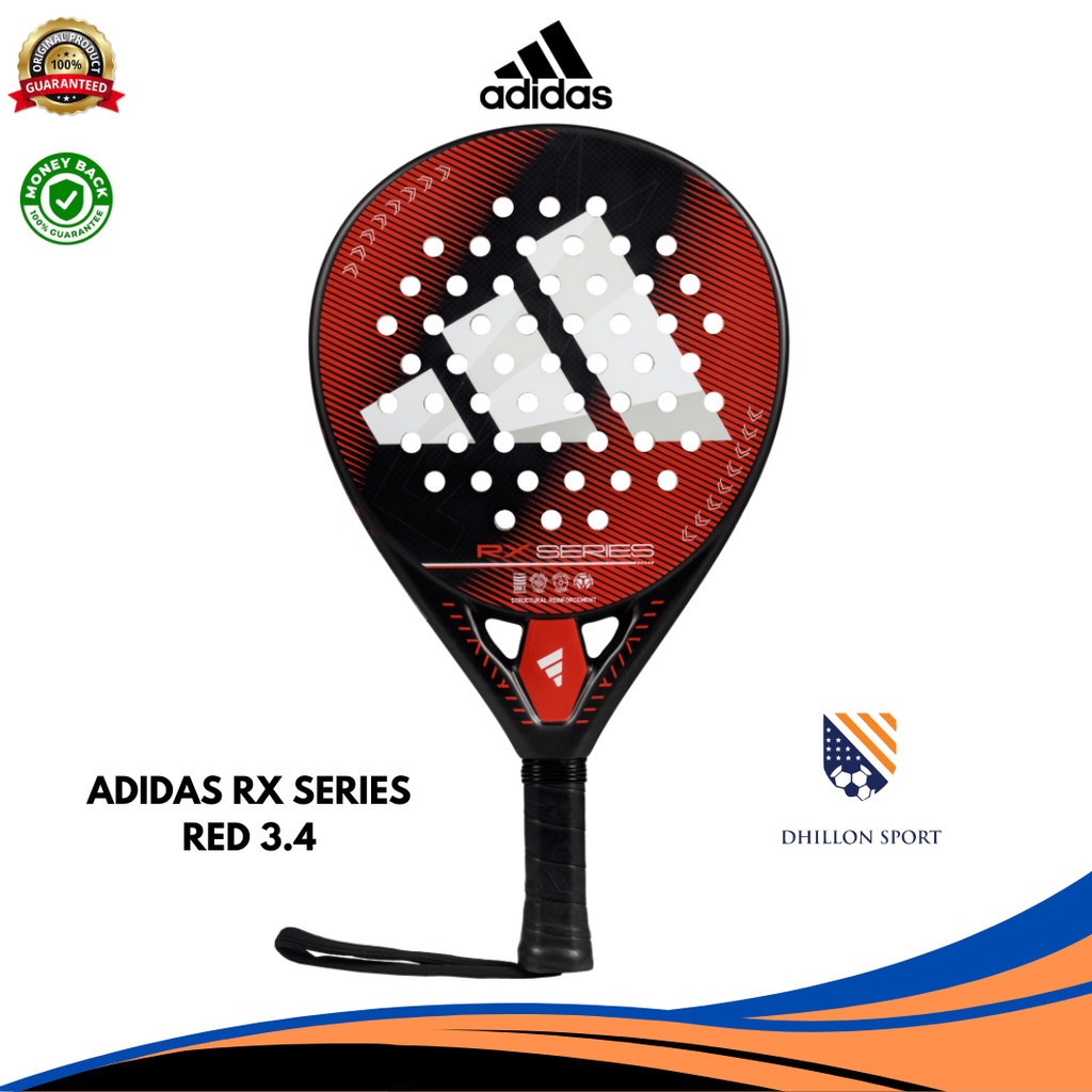 Jual Padel Racket ADIDAS RX SERIES RED 3.4 | Raket Padel Adidas ...