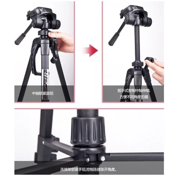 M1 Tripod Handphone Camera Digital Universal F 3520T Portable Landscape Penyangga Hp Kamera Max