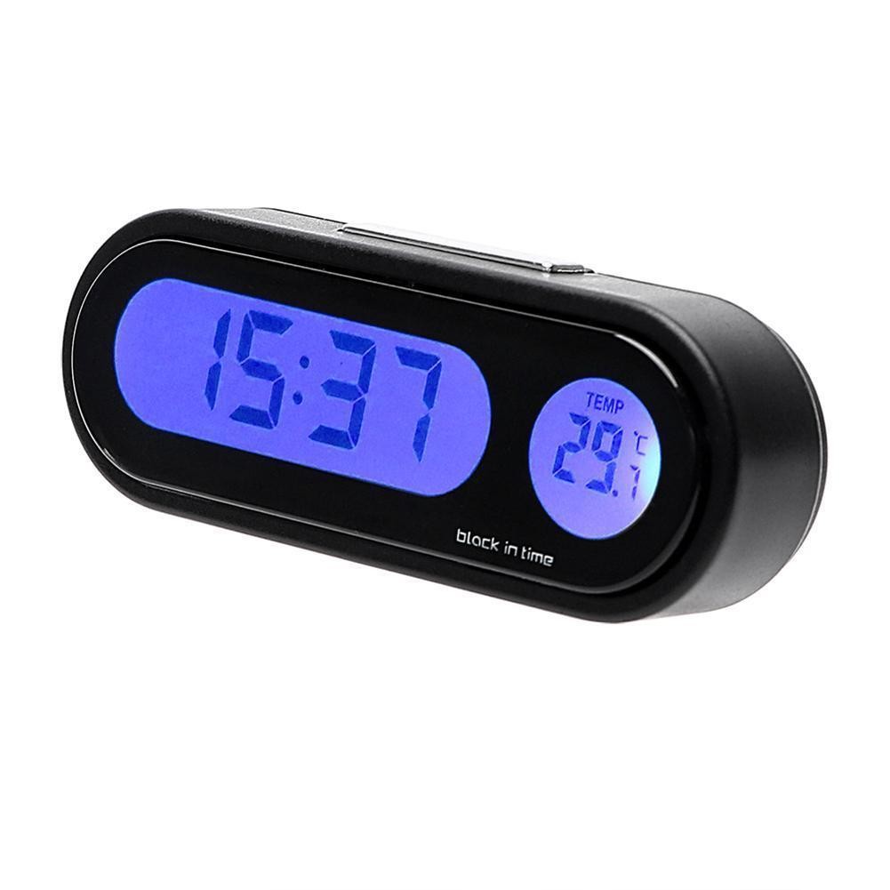 Jual Car Mini Electronic Clock Time Watch Auto Dashboard Clocks ...