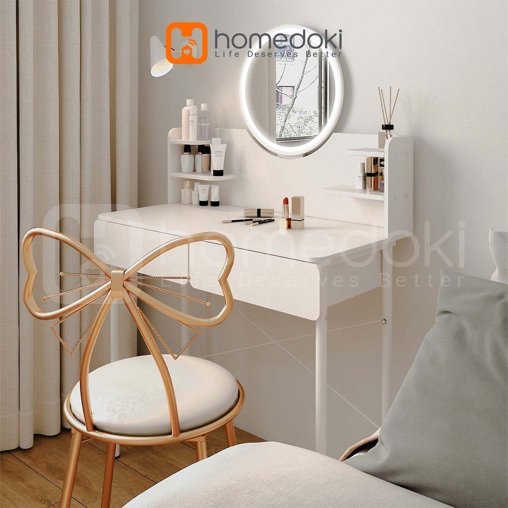 Jual Homedoki Meja Rias/Meja Rias Aesthetic/Meja Rias Minimalis/Meja ...