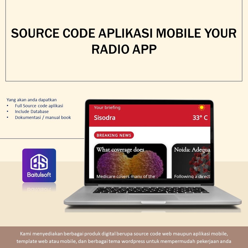 Jual SOURCE CODE APLIKASI MOBILE YOUR RADIO APP | Shopee Indonesia
