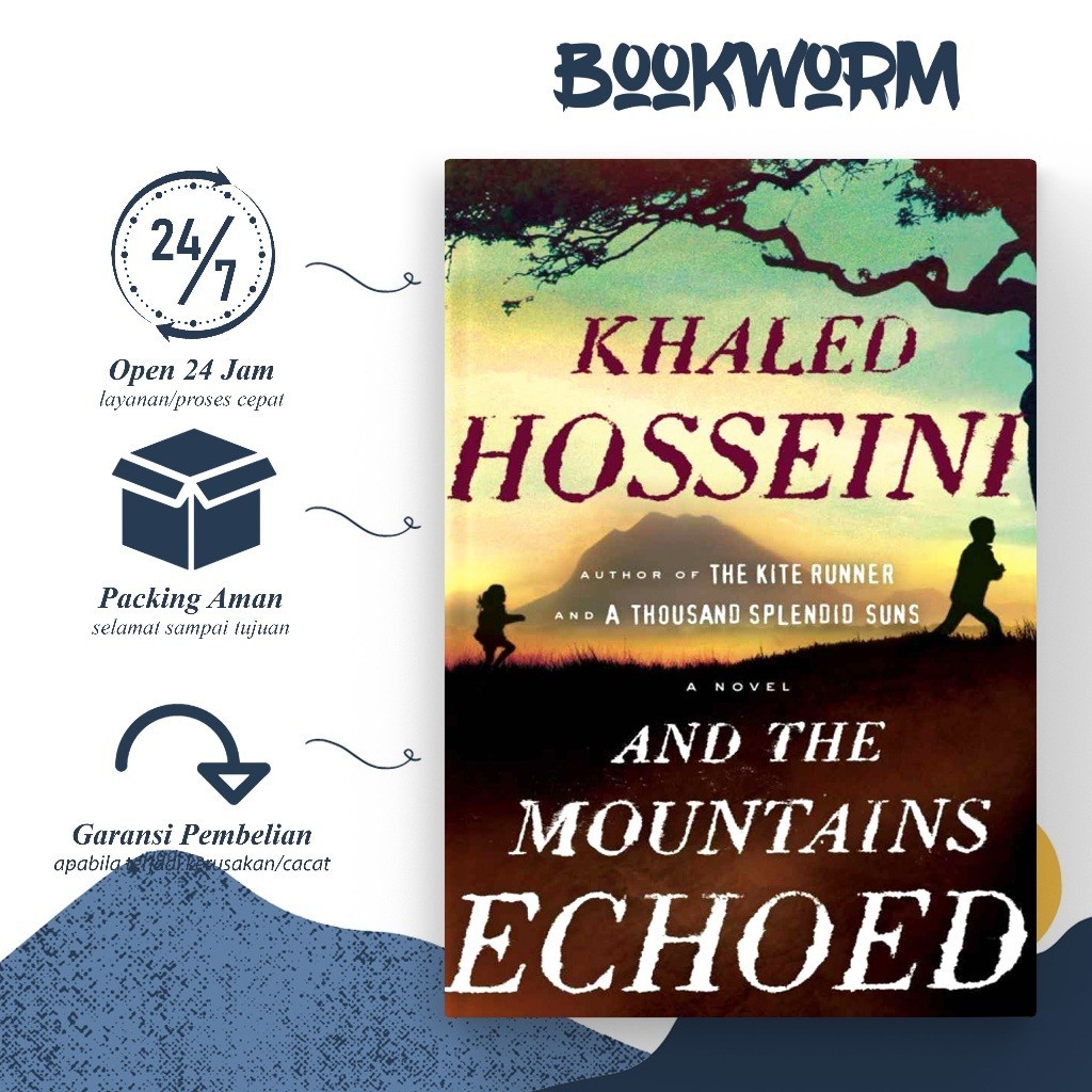 Jual And the Mountains Echoed by Khaled Hosseini (English) | Shopee ...