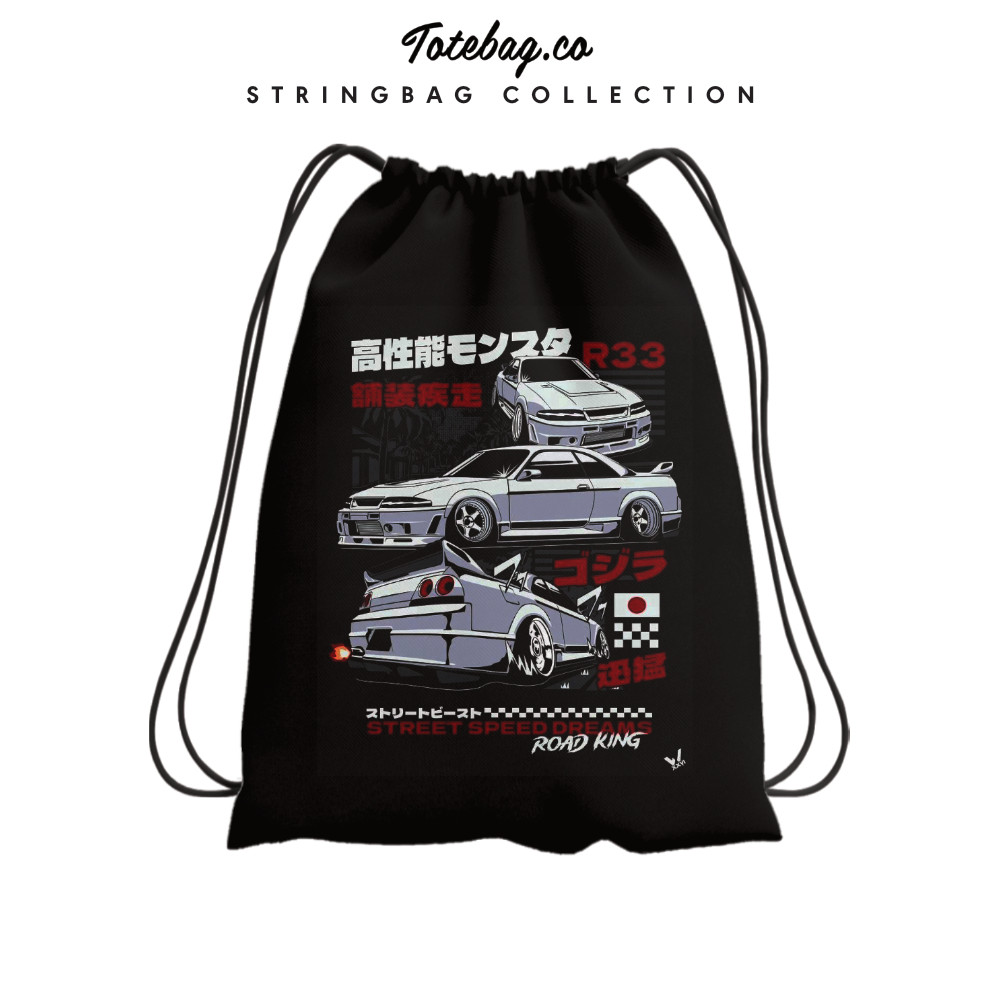 Jual Tas Serut Mobil ROAD KING JDM AE86 Silvia Skyline NSX LBWK ...