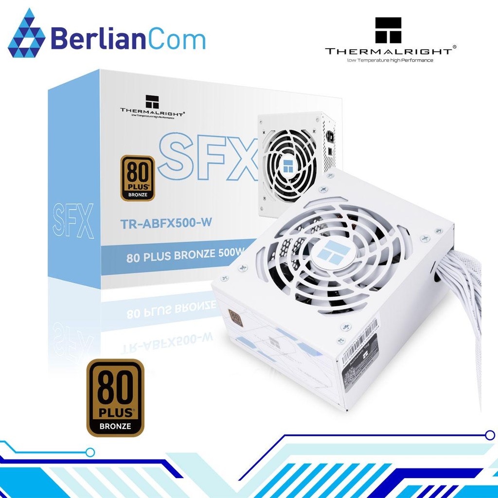 Jual THERMALRIGHT TR-ABFX500-W SFX WHITE 500W 80 Plus Bronze PSU