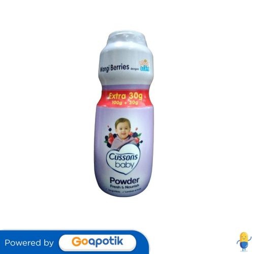 Jual Cussons Baby Powder Fresh & Nourish 100 Gram Extra 30 Gram ...