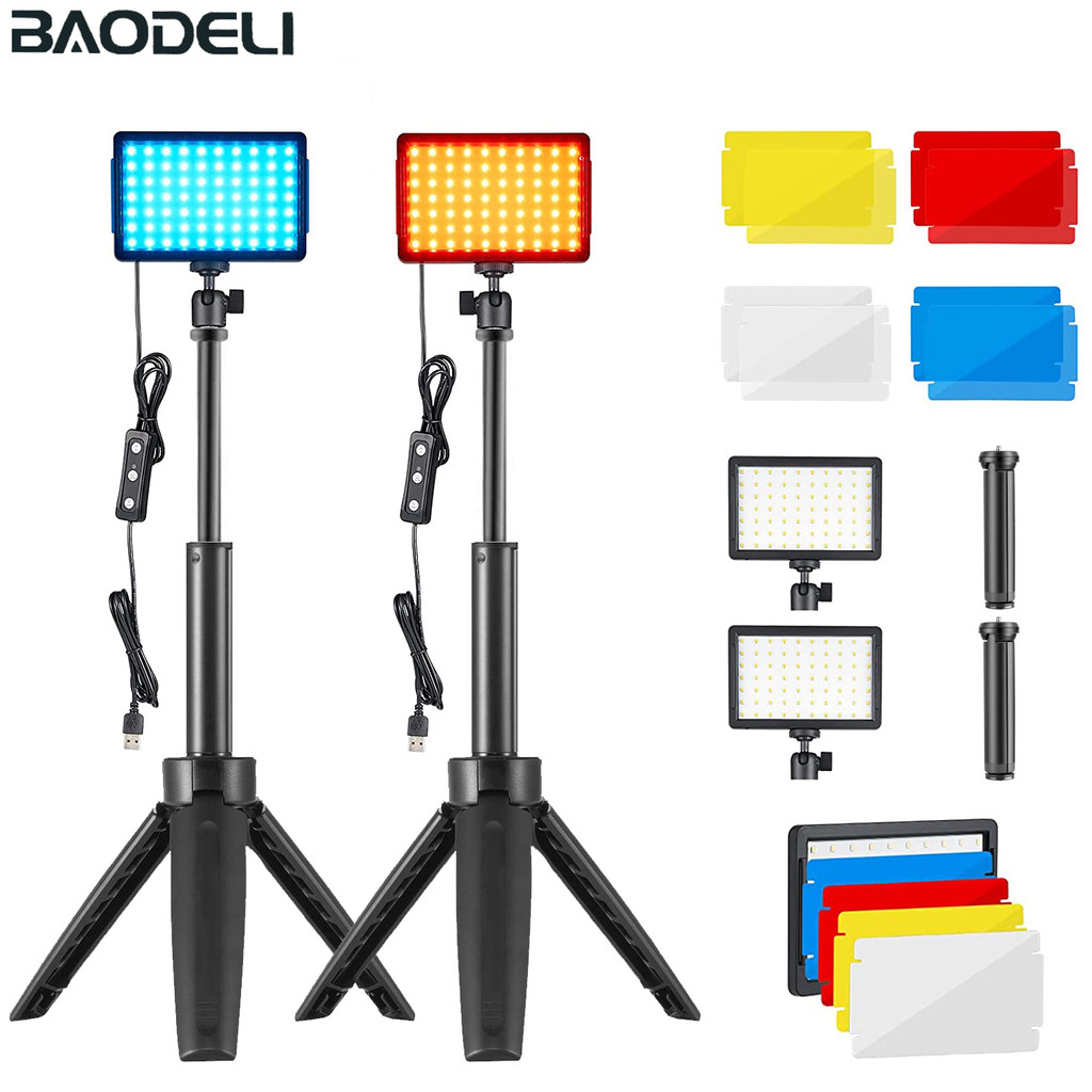 Jual Photography LED Video Light Panel Lighting Photo Studio Lamp Kit ...