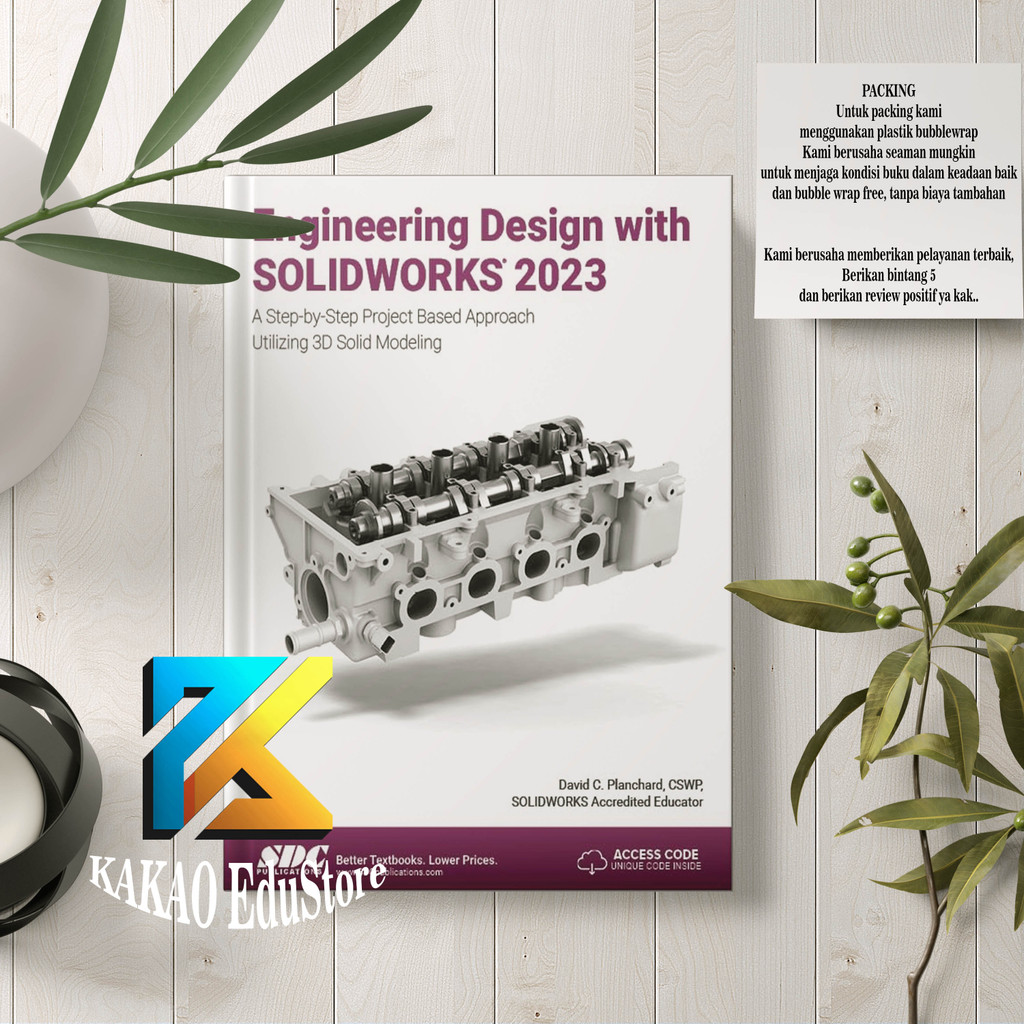 Jual Engineering Design with SOLIDWORKS 2023 A Step-by-Step Project ...