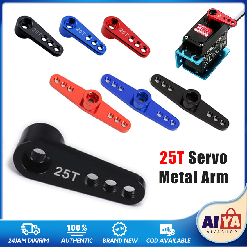 Jual 25t Servo Arm Servo Horn Alloy 25t Long 28 Mm 47 Mm All Rc Car 