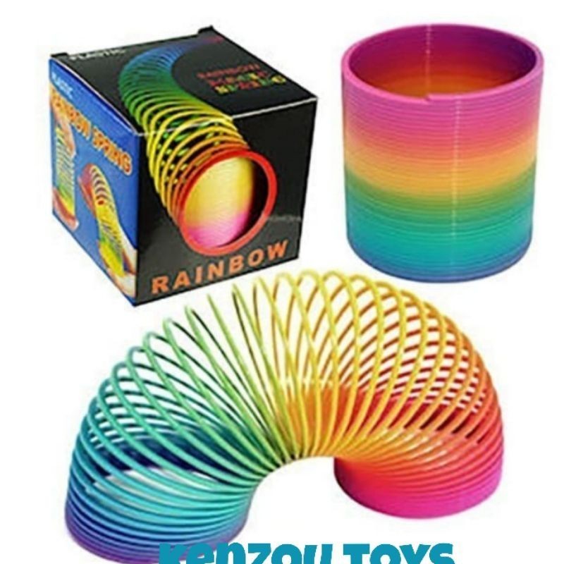 Jual Magic Slinky Rainbow Spring | Shopee Indonesia