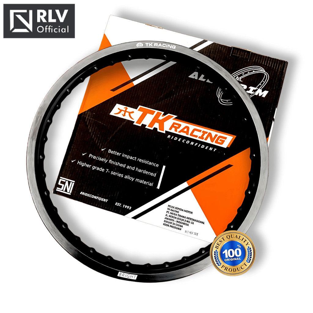Jual VELG TK RACING BLACK 18-160/185/215 | LINGKARAN RODA | PELEK TK ...