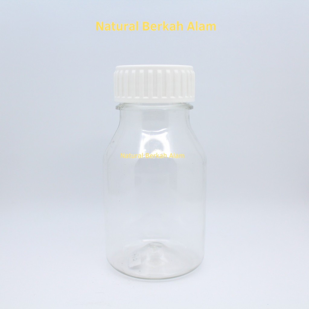 Jual Botol Pet 250 Ml PS Natural Tutup Segel Besar / Botol Plastik ...