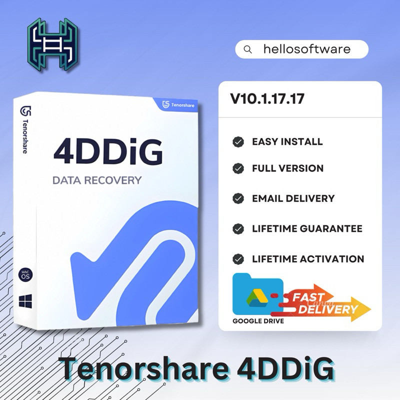Jual Tenorshare 4DDiG Pro 2024 v10.1.17.17 Full Version (Versi Terbaru ...