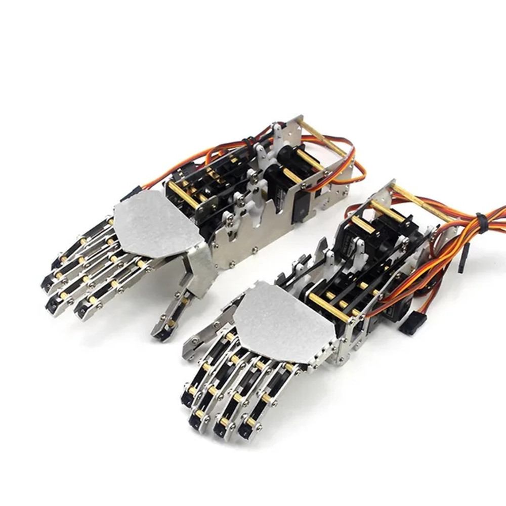Jual 5 DOF Robotic Hand Humanoid Five Fingers Metal Manipulator Arm ...