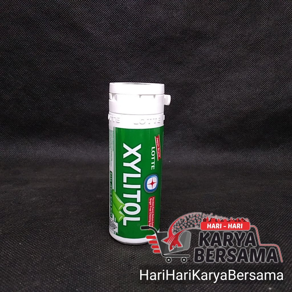 Jual PERMEN KARET LOTTE XYLITOL RASA JERUK NIPIS MINT 26.1GR | Shopee ...