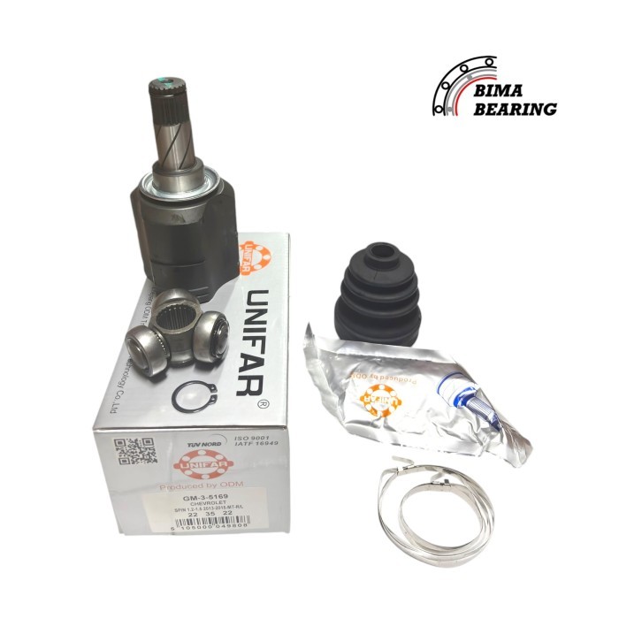 Jual Cv Joint Dalam SPIN Chevrolet 1.2 1.5 MANUAL MT UNIFAR AS RODA ...