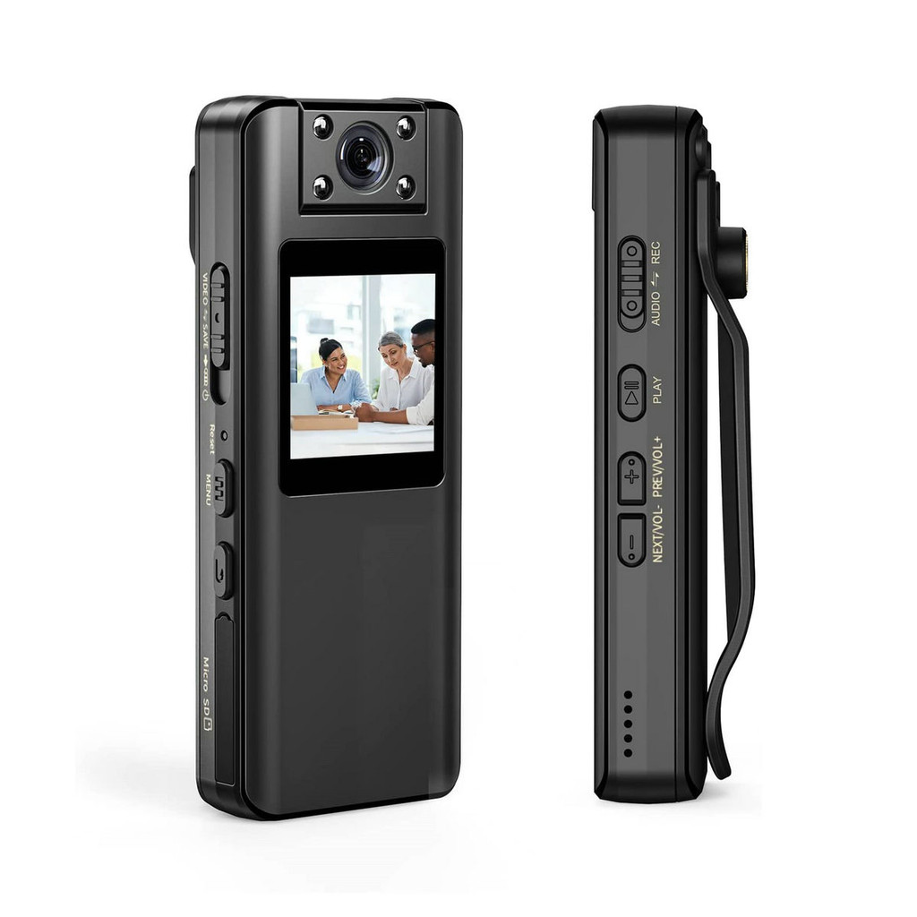 Full HD 1080P Sports DV Night Vision 2200mAh Motion Detection Body Camera LCD Screen