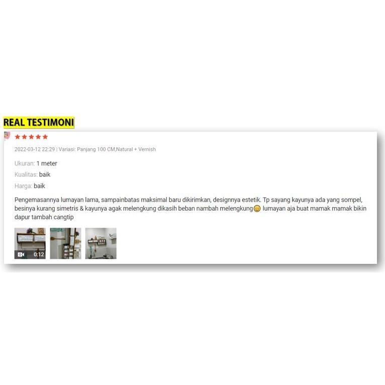 Jual YG75BJ Kitchen Set / Rak Bumbu Dapur lebar 3 susun Serbaguna lebar ...