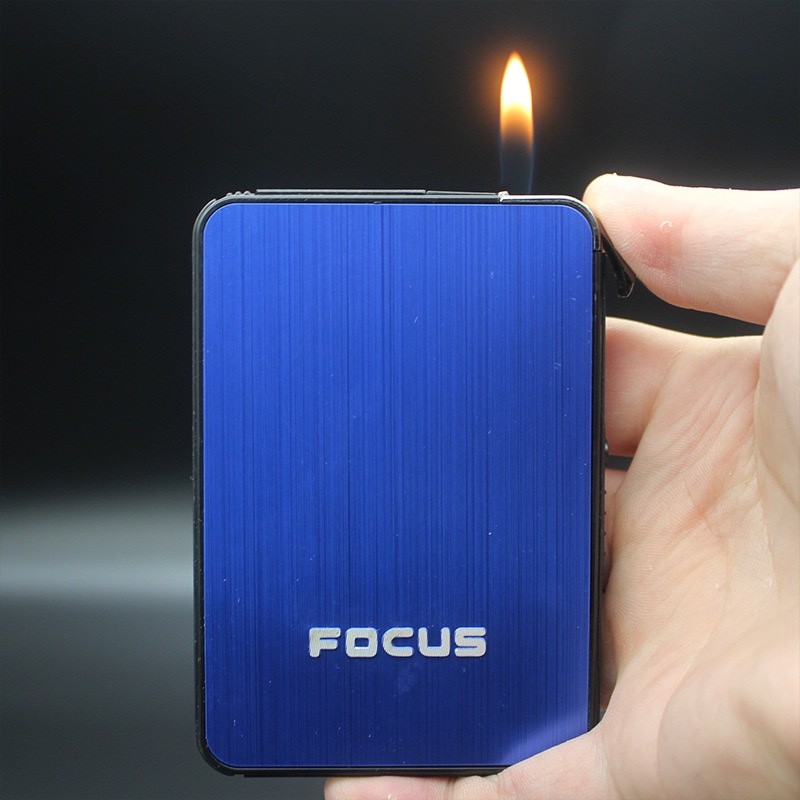 Jual PRODUK IMPOR FOCUS YH003 KOTAK ROKOK DENGAN MANCIS KHUSUS UKURAN ...