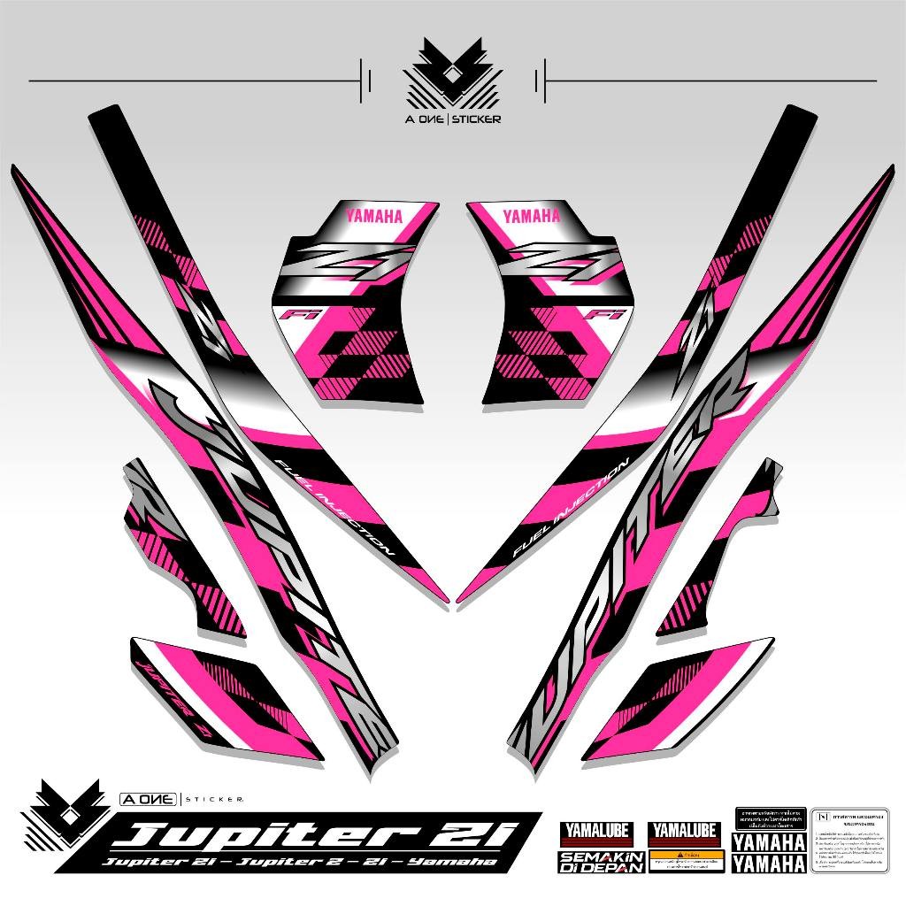 Jual STRIPING BODY YAMAHA JUPITER Z1 MOTIF 4 / 2015 / 2016 / 2017 ...