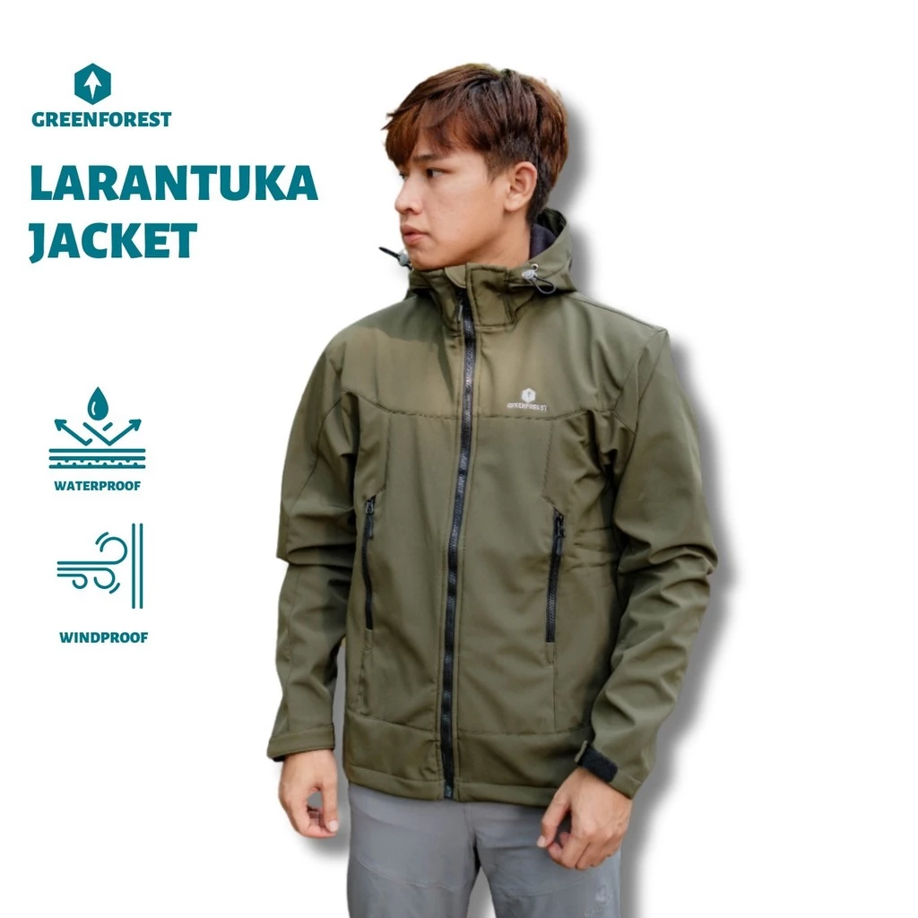Greenforest Larantuka Jaket Tactical Outdoor Waterproof Pria dan Wanita