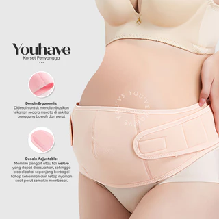 You've (You Have) Maternity Belt Corset Korset Penyangga Ikat Pinggang Ibu Hamil Menyusui 0910