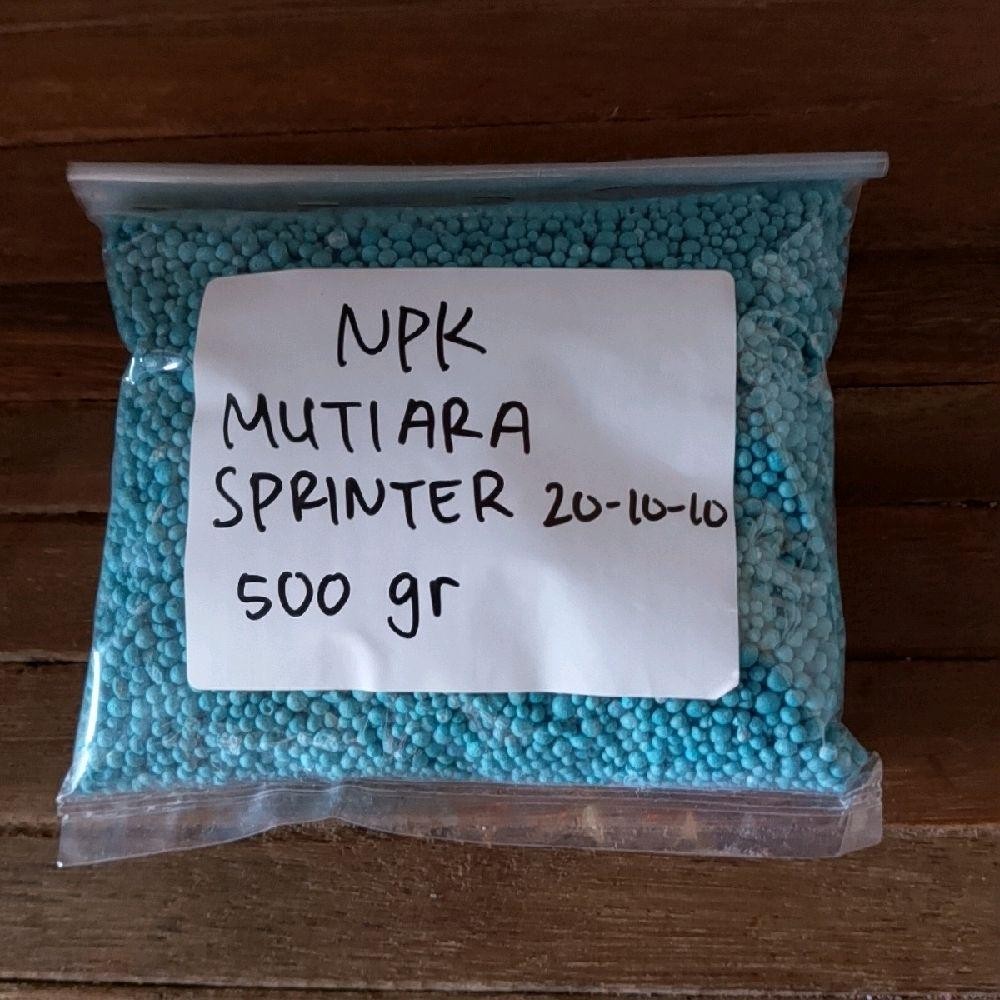 NPK Mutiara Sprinter 20 10 10 eceran 500 gram Mempercepat Pertumbuhan Tanaman