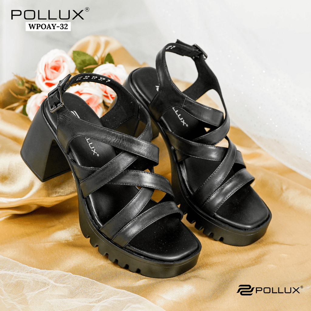 Jual Pollux Bold WPOAY 32 Sepatu Sandal Heels Wanita Heels