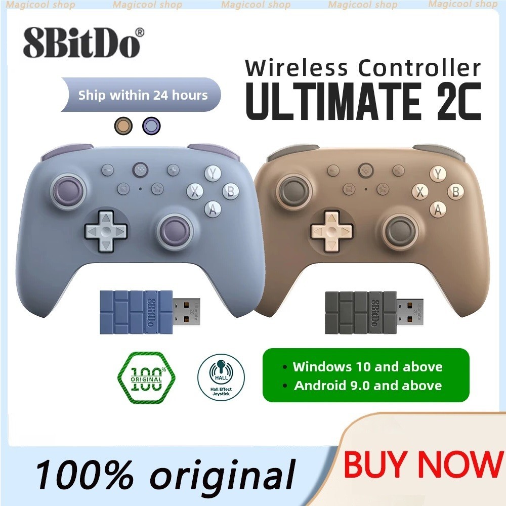 Jual 8BitDo New Ultimate 2C Wireless Gaming Controller for PC, Windows ...