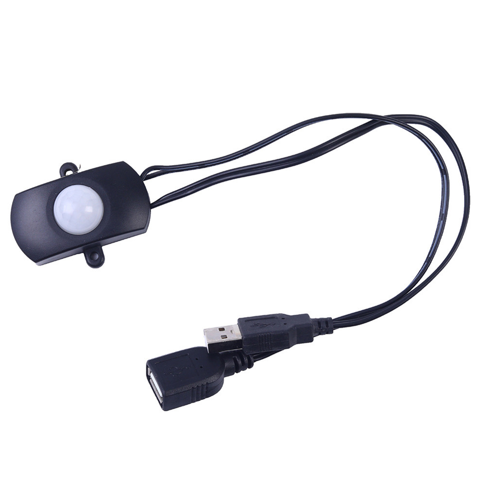 Jual DC 5V/12V/24V USB PIR Motion Sensor Switch Body Infrared ...