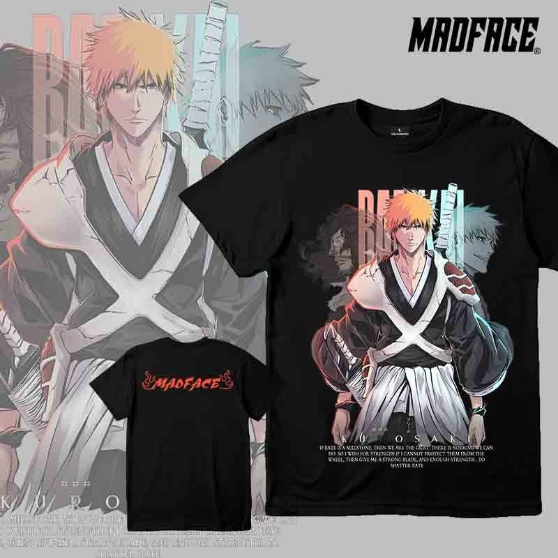 T-shirt Bleach Kyoraku Shunsui - Anime Manga, Coton, Coupe Régulière - Taille S à 5XL - Unisexe