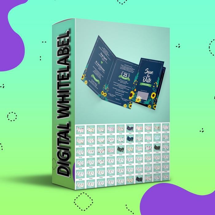 Jual 100 Template Undangan Vintage Premium Modern - Format CDR | Shopee ...