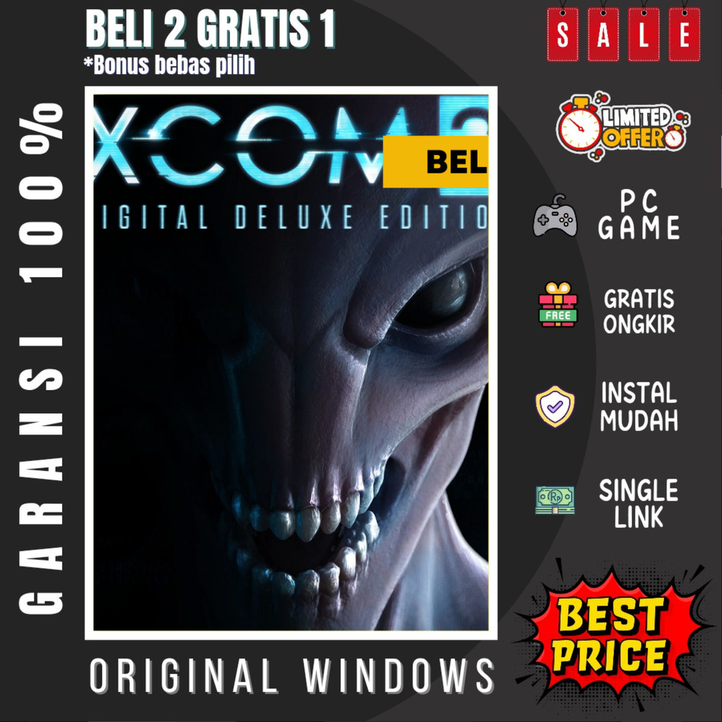 Jual XCOM 2 DIGITAL DELUXE EDITION - GAME PC - GAME LAPTOP - PC GAMES ...