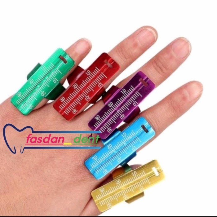 Jual DENTAL ENDO FINGER ENDO RULER ENDO RING GAUGE BLOCK CINCIN ENDO ...