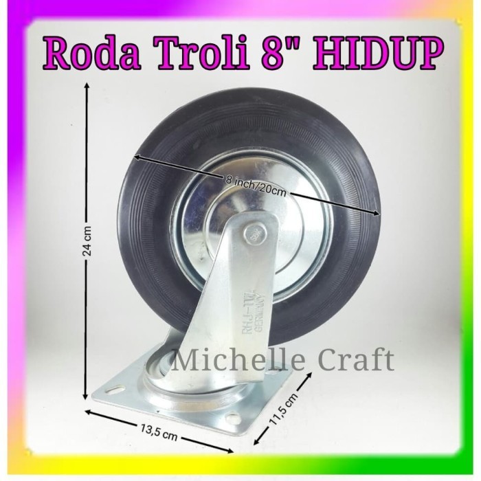 Jual PPC RODA troli 8