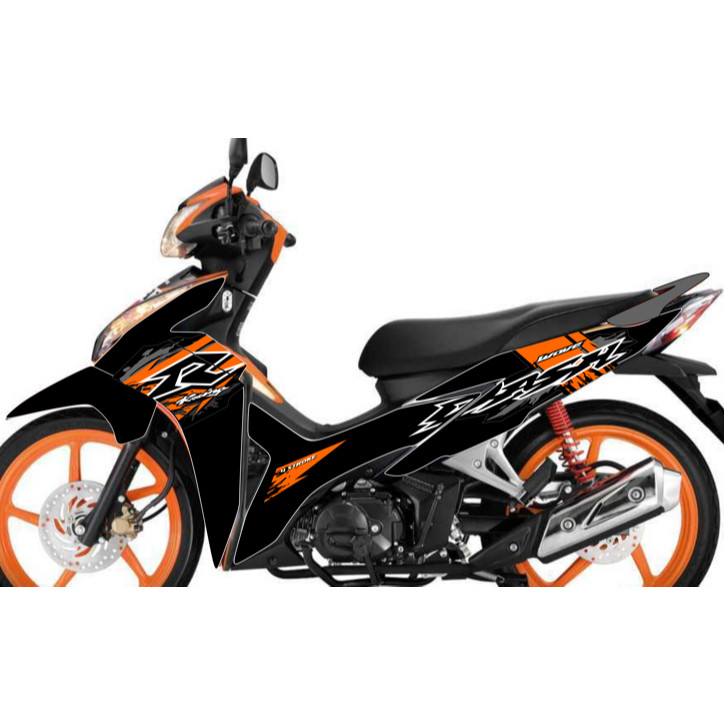 Jual STIKER STRIPING HONDA BLADE 125 WAVE DASH R MALAYSIA MOTIF TERBARU ...
