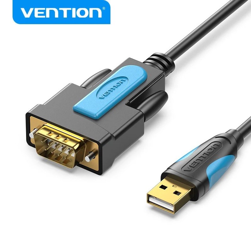 Jual VENTION Kabel USB to Serial RS232 DB9 Parallel Com Serial Adapter ...